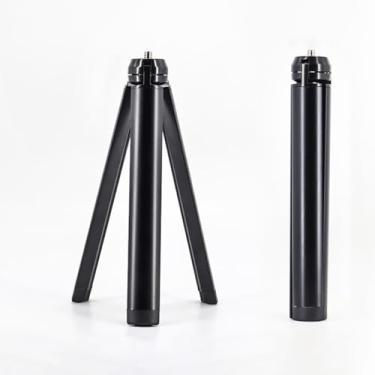 Imagem de Mini tripé de metal, tripé compacto para mesa de mesa, estabilizador de alça de suspensão e todas as câmeras