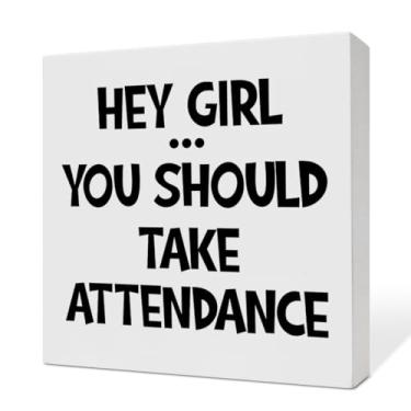 Imagem de Lembrete engraçado de volta às aulas presentes para novos conselheiros professores decorações de escritório para mesa de sala de aula em casa, placa engraçada para decoração de professores para