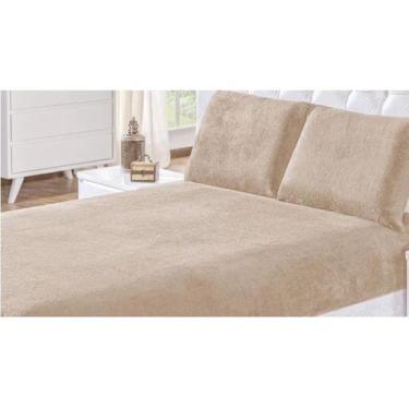 Imagem de Lençol De Plush casal King Mantinha Soft Com Fronha 3Pçs - BORGON, AVE