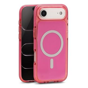 Imagem de iHome Capa Magsafe Velo para iPhone Air, à prova de choque, compatível com MagSafe, protetor de câmera