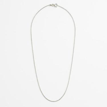 Imagem de Corrente De Prata 925 Veneziana 50cm Masculina/Feminina - Princesa das