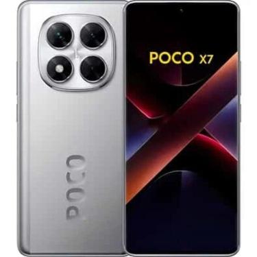 Imagem de Smartphone Pocophone X7 Dual Sim 512 GB Cinza 12 GB Prata