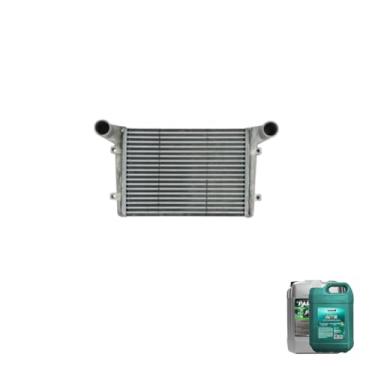 Imagem de Kit Radiador Interc Ford Cargo 815E/915E 05/ + Aditivo ParaFlu Verde 20litros + Água Desmineralizada 5litros