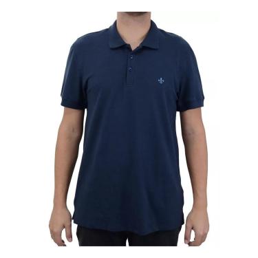 Imagem de Camisa Polo Masculina Dudalina Essentials Marinho - 08752-Masculino