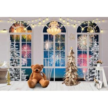 Imagem de Fundo Fotográfico Ano Novo Cenário Tecido 1,20 x 1,70m - Fadrix, FANV0