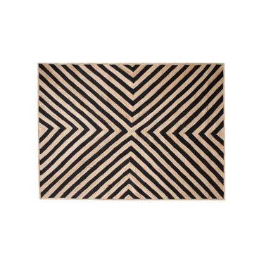 Imagem de Tapete Aslan Natural e Preto Westwing Collection Preto