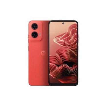Imagem de Smartphone Motorola Moto g35 5G Coral 256GB 4GB RAM + 8GB Ram Boost e Camera 50MP com AI NFC Tela 6.7" com Superbrilho