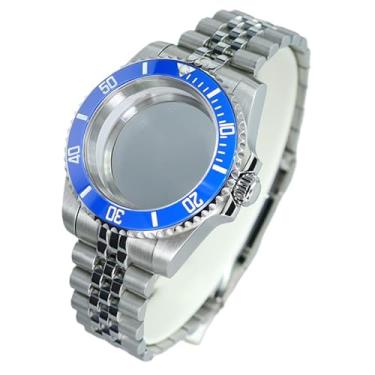 Imagem de FEIYASHI Caixa de relógio de aço impermeável de 40 mm GMT/SUB Vidro de safira para NH35/NH36 Miyota8215 ETA2824 Movimento Mostrador de 28,5 mm, Tampa inferior de vidro 6, For ETA2824 PT5000 Movement