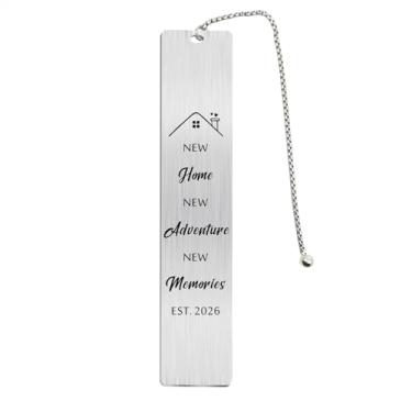 Imagem de Fetiger Presentes de aquecimento de casa nova para mulheres e homens, melhor marcador de livro de inauguração de casa 2026, presente de apartamento para casa nova para donas de casa
