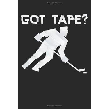 Imagem de Got Tape Hockey Duct Tape: Graph Paper Got Tape Hockey Duct Tape/Journal Gift - Large (6 x 9 inches) - 120 Pages || Softcover