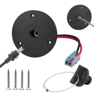 Imagem de Lephchiryn Starlink Mini montagem em painel retrofit para placa de TV a cabo RV, conector coaxial, substituição direta, passagem à prova d'água