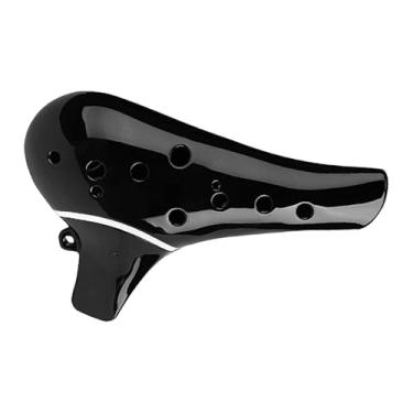 Imagem de Dynwave Ocarina de 12 furos, flauta alto em Dó, instrumento pequeno para profissionais e crianças, Preto
