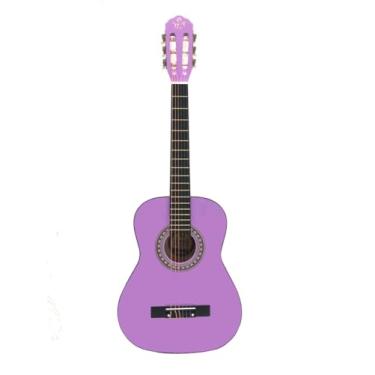 Imagem de Violão Clássico Infantil MT34, Nylon, 1/2 Tamanho, Lilas