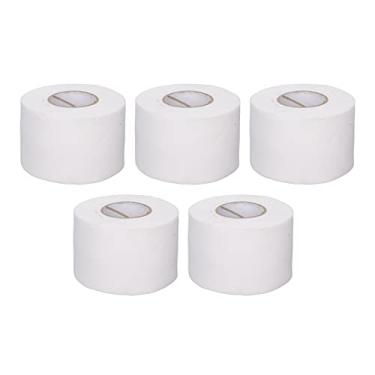 Imagem de CUOFYUNL 5 peças de papel de barbeiro descartável limpo flexível macio pescoço tiras de papel para cabeleireiro barbearia salão de beleza