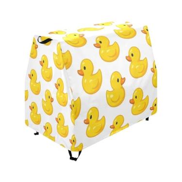 Imagem de Qilmy Cute Yellow Ducks Kids Water Table Cover, Duty Waterproof Patio Table Covers for Outdoor Toddler Splash Tables, UV Resistant & Dustproof Play Table Protector, Cover Only
