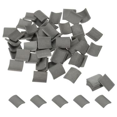 Imagem de PATIKIL Miniature Roof Tile, 50 Pcs Grey Tiles Clay Roof Miniature Brick Dollhouse Roofing DIY Craft Accessories Building Supplies for Fake House Model Garden