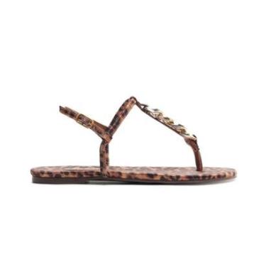 Imagem de Sandália Feminina Rasteira Anacapri C30294 Onca-Feminino