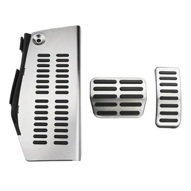 Imagem de EFDNK-HB Capas de pedal de freio de acelerador de carro universais antiderrapantes pedais para acessórios automotivos protetores de pedal de pé de veículo (com descanso)