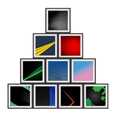 Imagem de iLuane Display Wallboard for Lego Speed Champions Ultimate Collector's Pack 66802, Contains 10 Sets in 1, Adult Collectibles Wall Mount, Home or Office Décor (No Car Included)