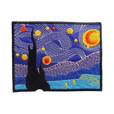 Imagem de Patch Bordado De Raposa E Ovelha Estilo Punk Para Aplicar Em Roupas E 