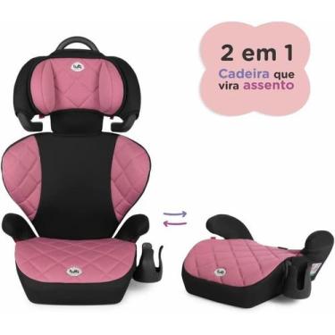Imagem de Cadeira Infantil para Carro Triton Rosa 15-36 kg - Tutti Baby