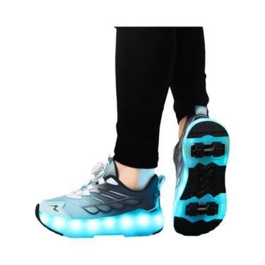 Imagem de Patins De Rodas Para Crianças E Adolescentes, Modernos, Com Estabilida