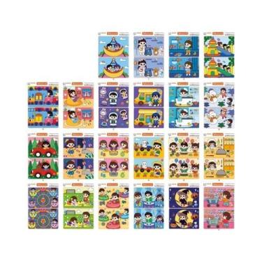 Imagem de Jogo Educativo De Cartas Para Crianças, Encontre as Diferenças, Reutil