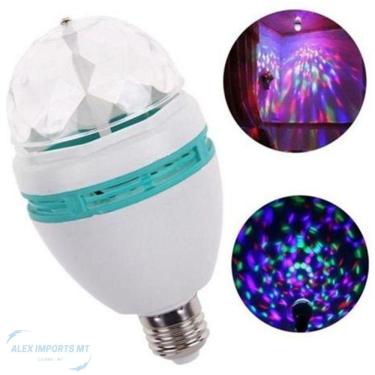 Imagem de Luz Led Globo Rotativa Colorido Para Festa De Aniversrios