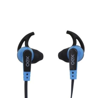 Imagem de Fone De Ouvido Intra Auricular Esportivo Com Microfone Oex Sprint Fn206 - Azul