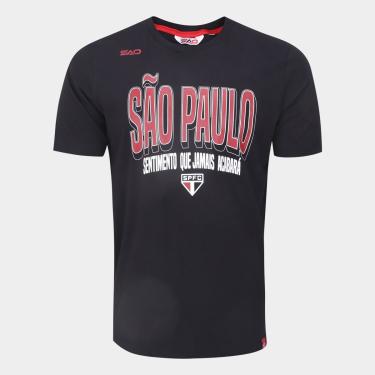 Imagem de Camiseta São Paulo Casual Masculina-Masculino
