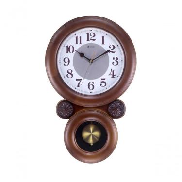 Imagem de Relógio De Parede Oitão Musical Com Pêndulo Herweg 530014 único