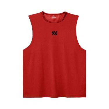 Imagem de Camisetas Sem Mangas Em Malha Para Homens, Tops De Corrida, Roupas De 