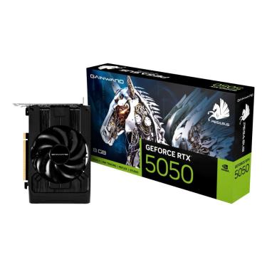 Imagem de Placa de Vídeo GeForce RTX 5050 8GB GDDR6 128bits - Pegasus Series - DLSS 4 - Gainward
