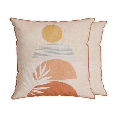 Imagem de Capa de Almofada Veludo Luxor - Boho - Belchior