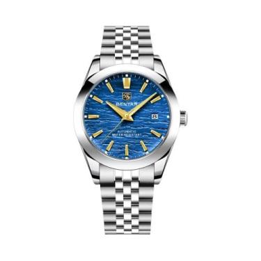 Imagem de Relógio Mecânico Masculino BENYAR 40MM 2024, Automático, À Prova d'Águ