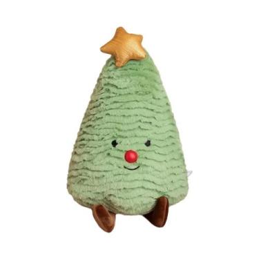 Imagem de Boneco De Pelúcia Homem De Gengibre Fofo De Natal, Almofada De Sofá, D