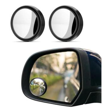 Imagem de Espelho Convexo Auxiliar Universal Olho De Boi Ponto Cego - Congratula