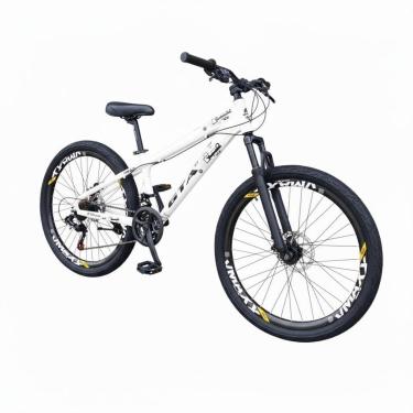 Imagem de Bicicleta 26 Gta Rebel Alumínio 21v Freeride Downhill Aros Vmaxx Pneu Flame Freio a Disco-Unissex