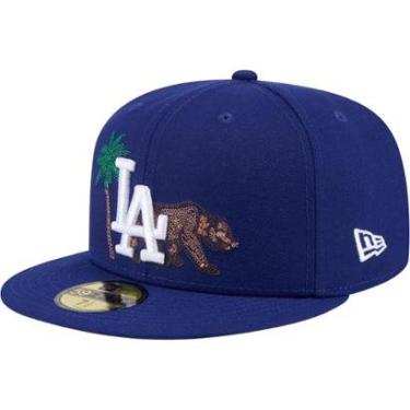 Imagem de BONE NEW ERA 59FIFTY FITTED LOS ANGELES DODGERS STATE STITCH-Masculino