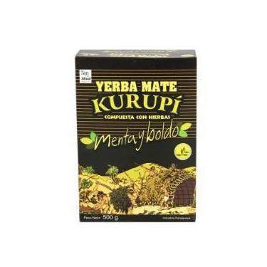 Imagem de Erva Mate para Tereré Menta y Boldo 500 gramas Kurupí