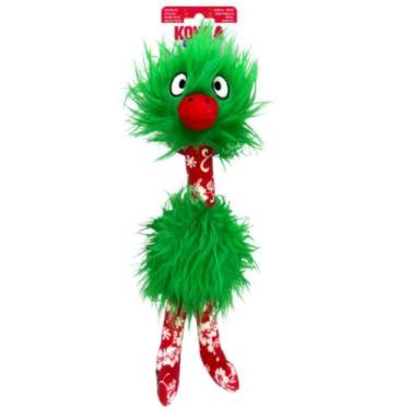 Imagem de Brinquedo Kong Holiday Comfort Bird Pelúcia Com Apito Para Cães Médio 