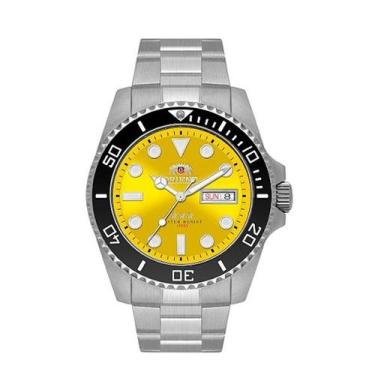 Imagem de Relógio Orient Masculino Automático Prata NH3SS011 Y1SX - RELOGIO ORIE