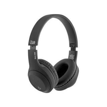 Imagem de Headphone Bluetooth Bass 300 I2go Com Microfone Integrado, Preto