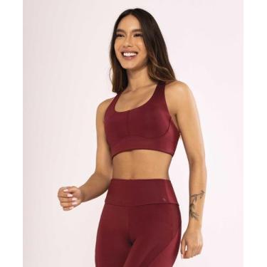 Imagem de TOP material ecológico COSTAS NADADOR ALTO GIRO EARTH RED, P