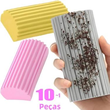 Imagem de Esponja De Limpeza Úmida Para Casa, Carro, Cozinha E Banheiro - Remoçã