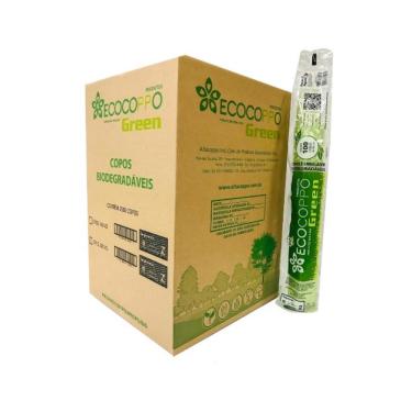 Imagem de Copo Descartável Biodegradável 200ml CX c/2500 Unidades