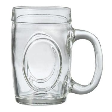 Imagem de Kit Canecas De Chopp De Vidro Grosso 300Ml 6 Peças Wheaton