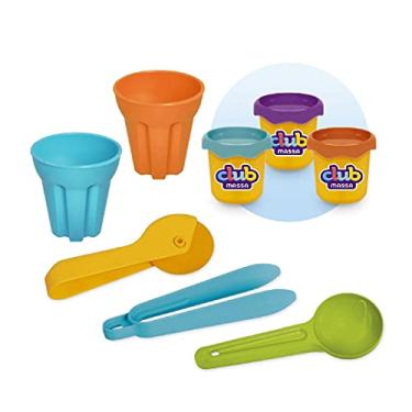 Imagem de Usual Brinquedos - Club Massa Mini Kit Gelato, Sortido