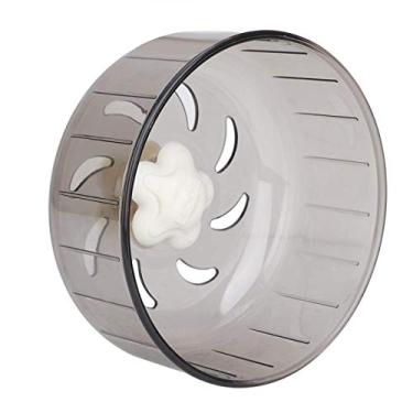 Imagem de Santing Rodas giratórias para animais de estimação, 13 cm, exercício roda de rato, para ratos, gatos e ouriços, boa resistência e efeito mudo adorável