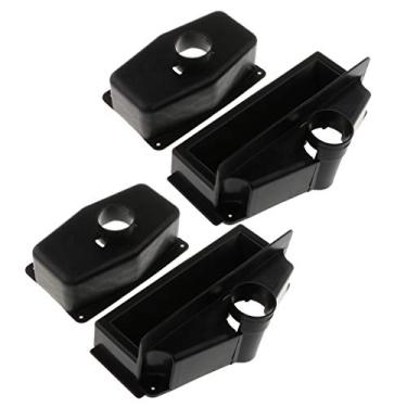 Imagem de Baosity (pacote com 2 caixas de colecionar bola de pebolim para mesa padrão de 1,4 m – suprimentos de futebol de mesa – preto